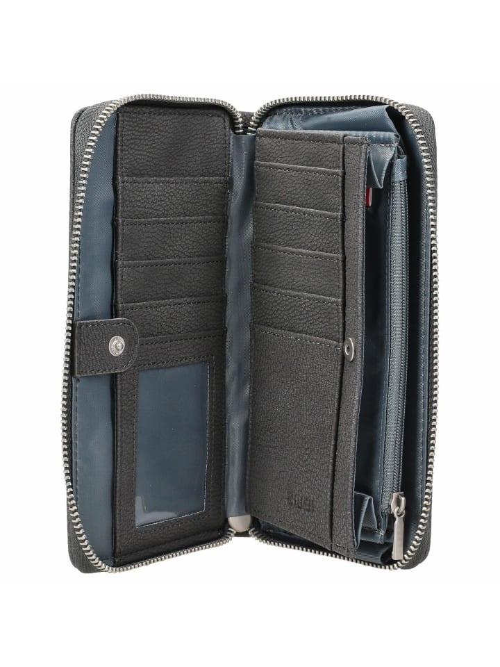 Zwei Mademoiselle MW2 - Geldbörse 15cc 20 cm (nubuk-sky) in nubuk stone günstig kaufen onesize