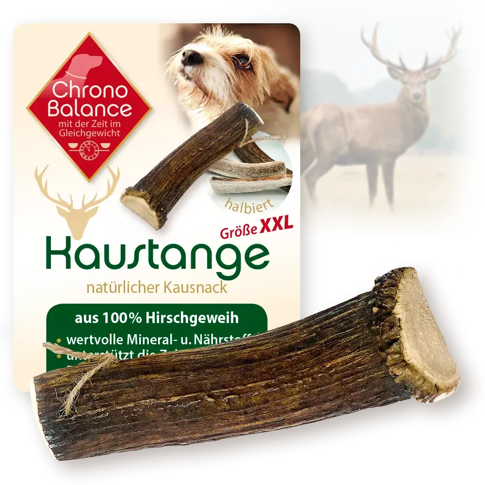 ChronoBalance Snacks ChronoBalance Rothirsch Geweihstange Halbiert 180 g