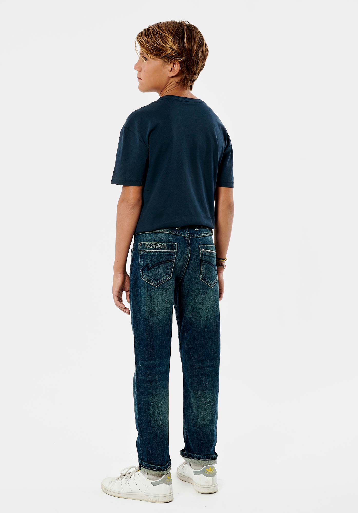TIKER  Jean regular bleu garçon