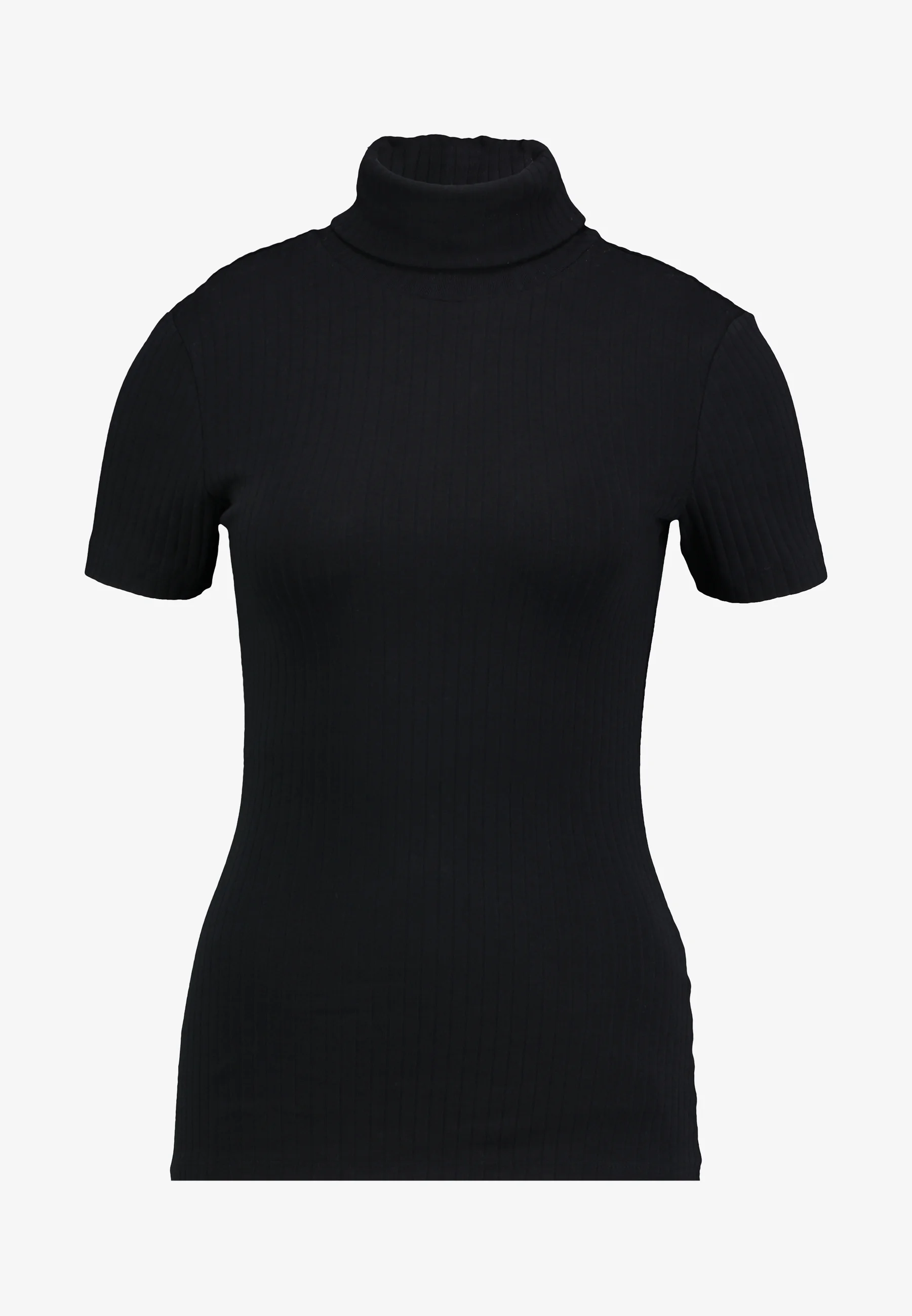Anna Field Tall - Camiseta básica de cuello vuelto y manga 1/2