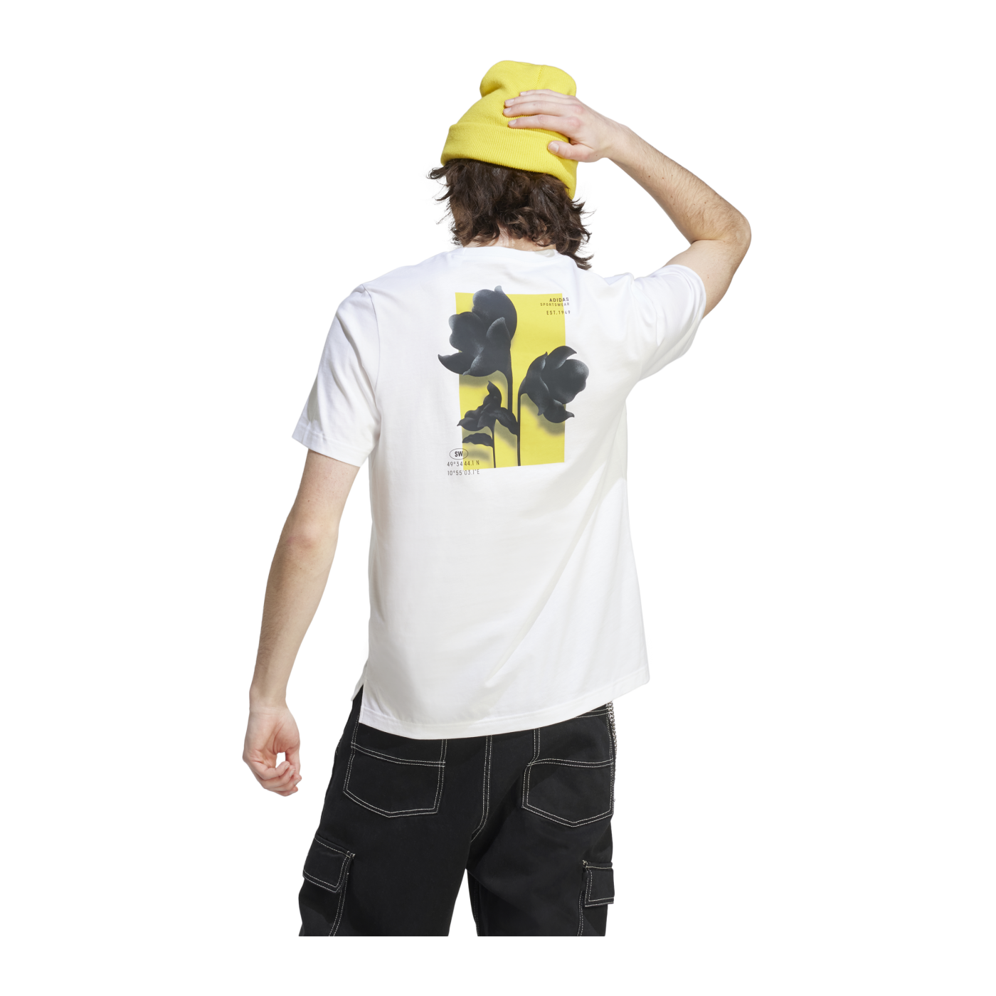 adidas Graphic T-Shirt Weiss