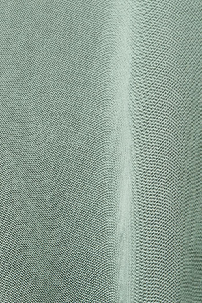 Recycelt: Satintop aus Materialmix