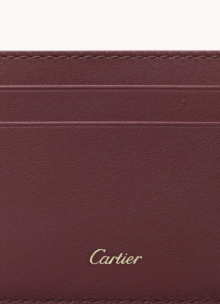 Etui na karty Cartier Diabolo de Cartier ze skóry cielęcej CRL3002003