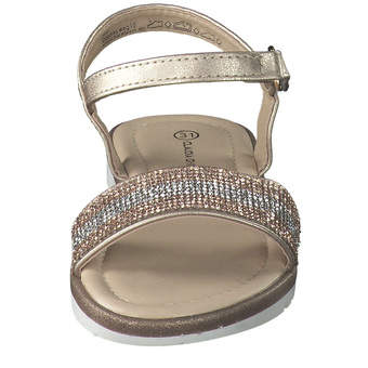 Claudia Ghizzani Sandale in gold