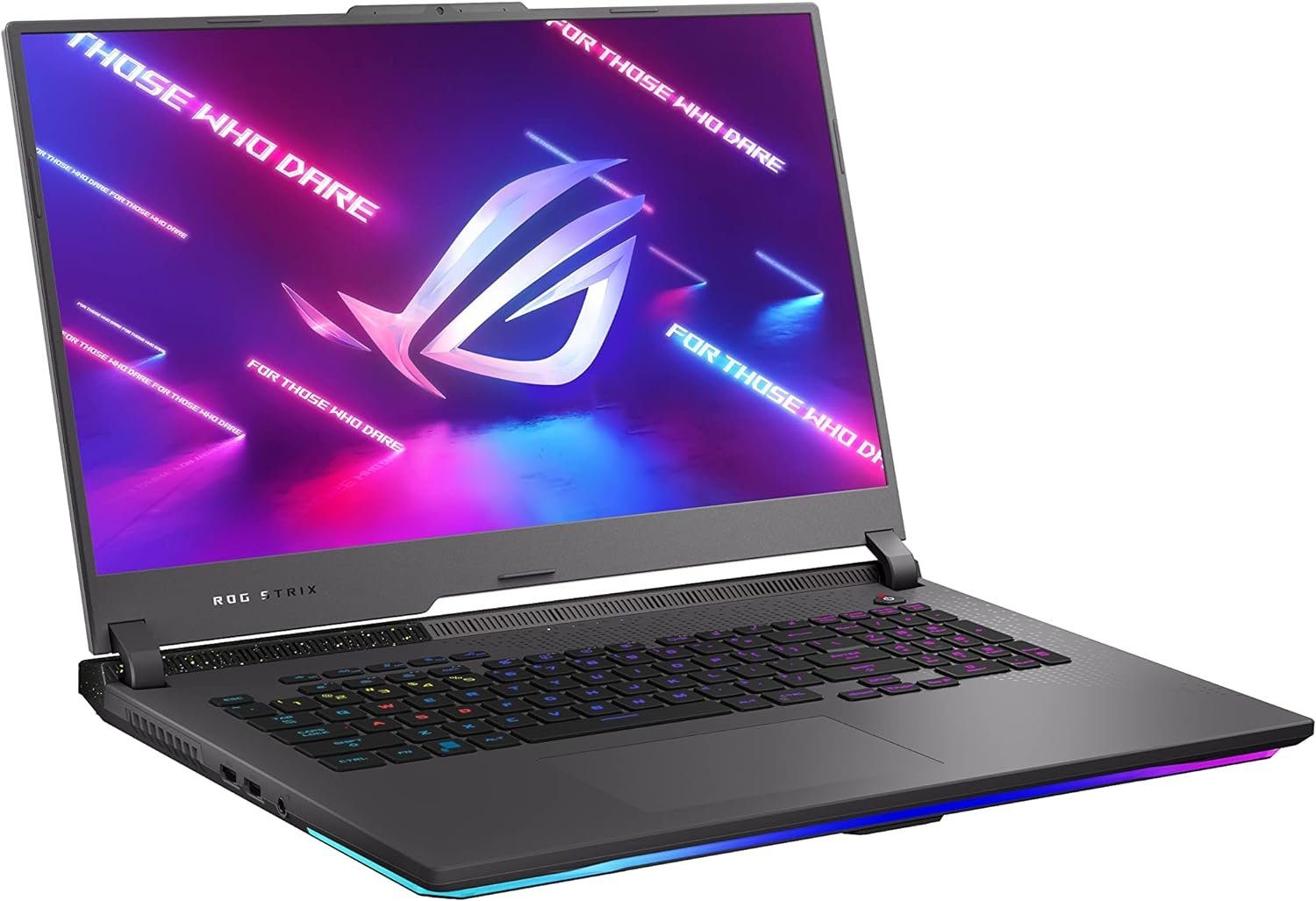 Asus ROG Strix G17 Gaming Laptop Gaming-Notebook (AMD Ryzen 9, RTX 4070, 1024 GB SSD, IPS Display 32 GB RAM NVIDIA RTX 4070 Windows 11 QWERTZ Tastatur)