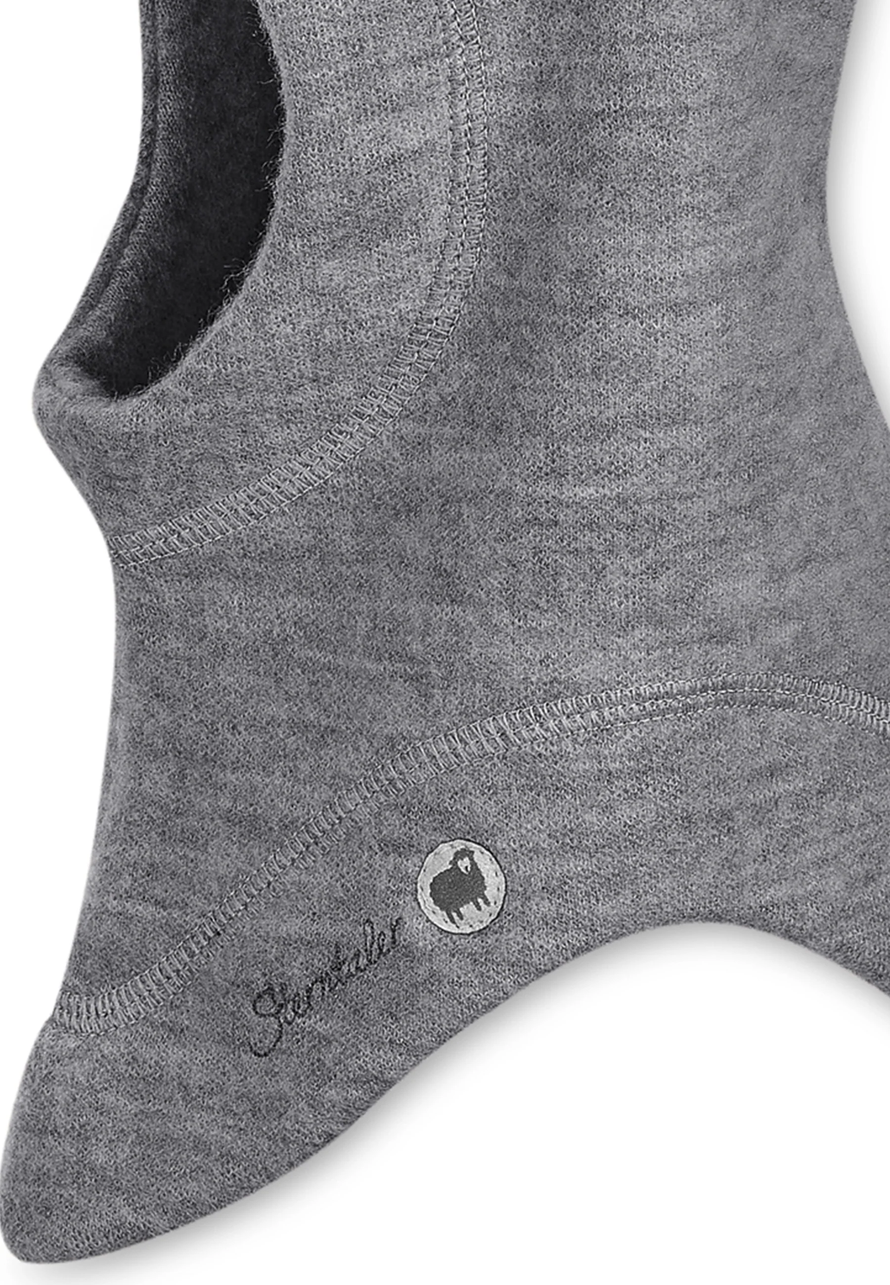 Schalmütze aus Wolle (Merino)