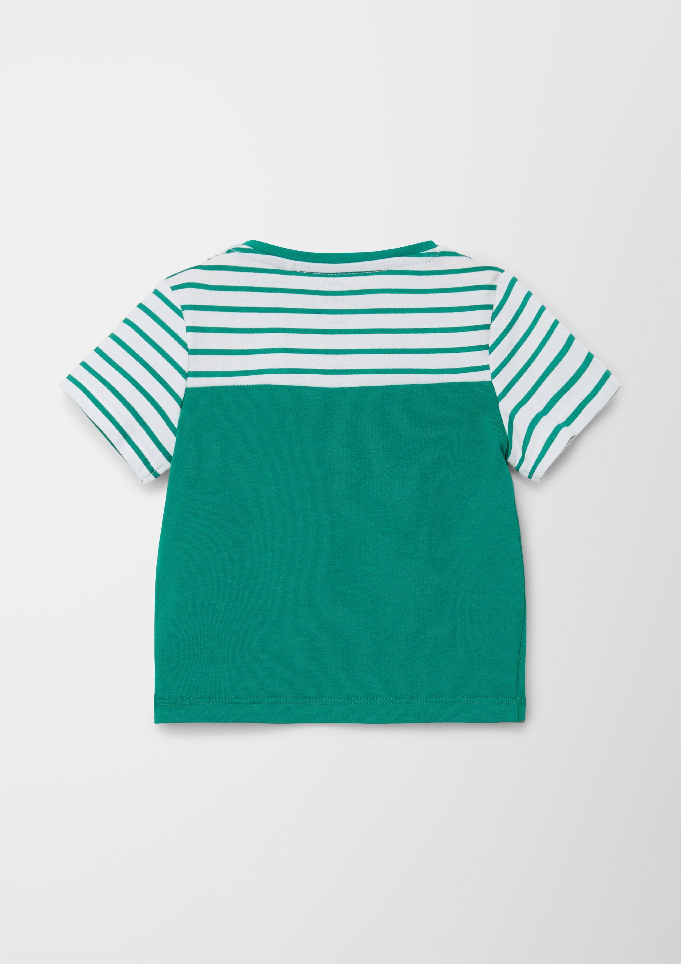 Baumwollshirt mit Frosch-Artwork  2130733-7681