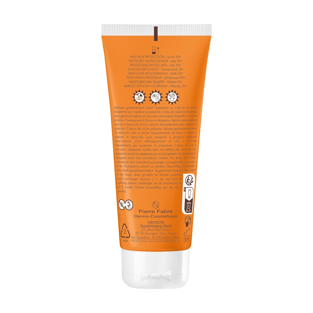 Avène SOLAIRE LAIT 50+ 100ML Lait solaire