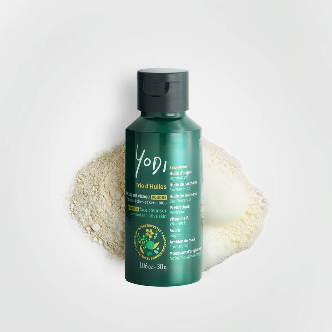Yodi Trio of Oils Prebiotický pudrový čisticí prostředek na obličej