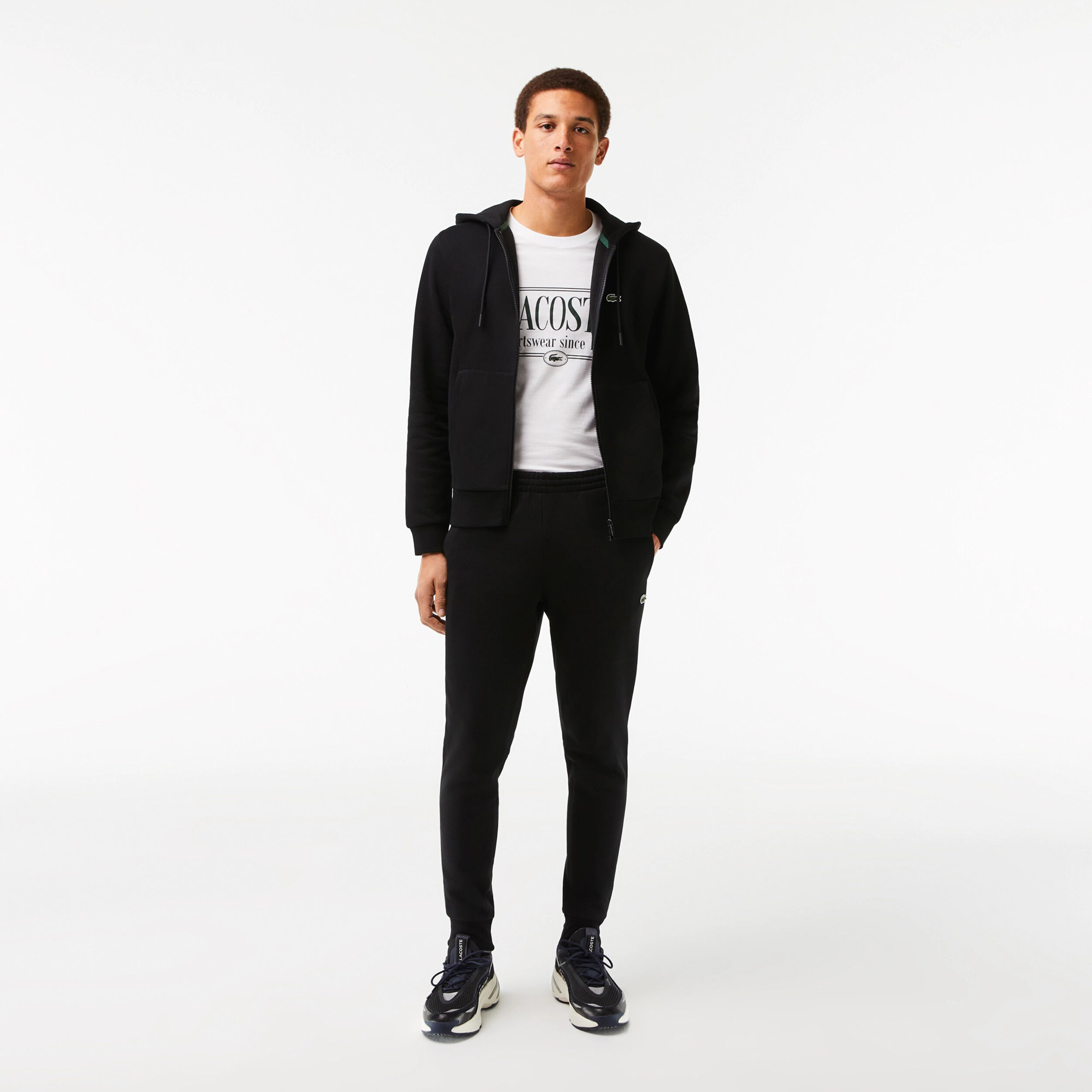 Core Solid Trainingsanzug Herren - Schwarz
