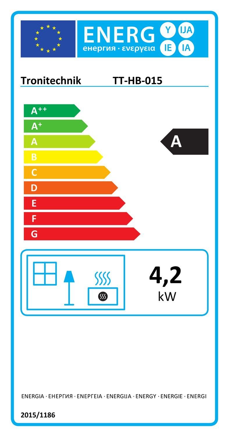 TroniTechnik Heizgerät Infrarot- Heizgerät HB-015 Gasheizer,Piezo-Zündung,4200 Watt,I3B/P(50), 4200 W, Überhitzungsschutz, drei Leistungsstufen:1500/2800/4200 Watt Edelstahl