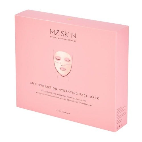 Set de mascarillas faciales hidratantes antipolución Mz Skin
