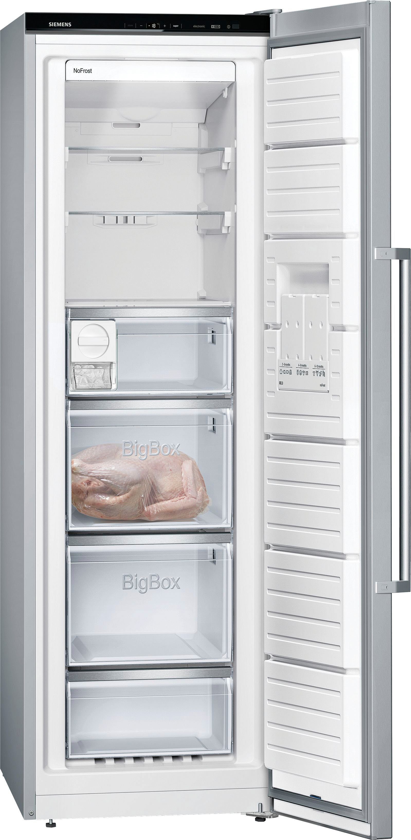 SIEMENS European Side-by-Side KA95FPIEP, 186 cm hoch, 120 cm breit