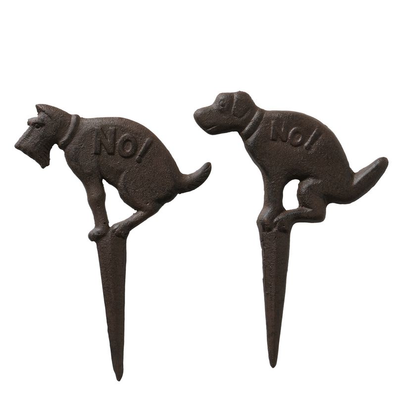 Boltze Gartenstab Doggy Hier kein Hundeklo
