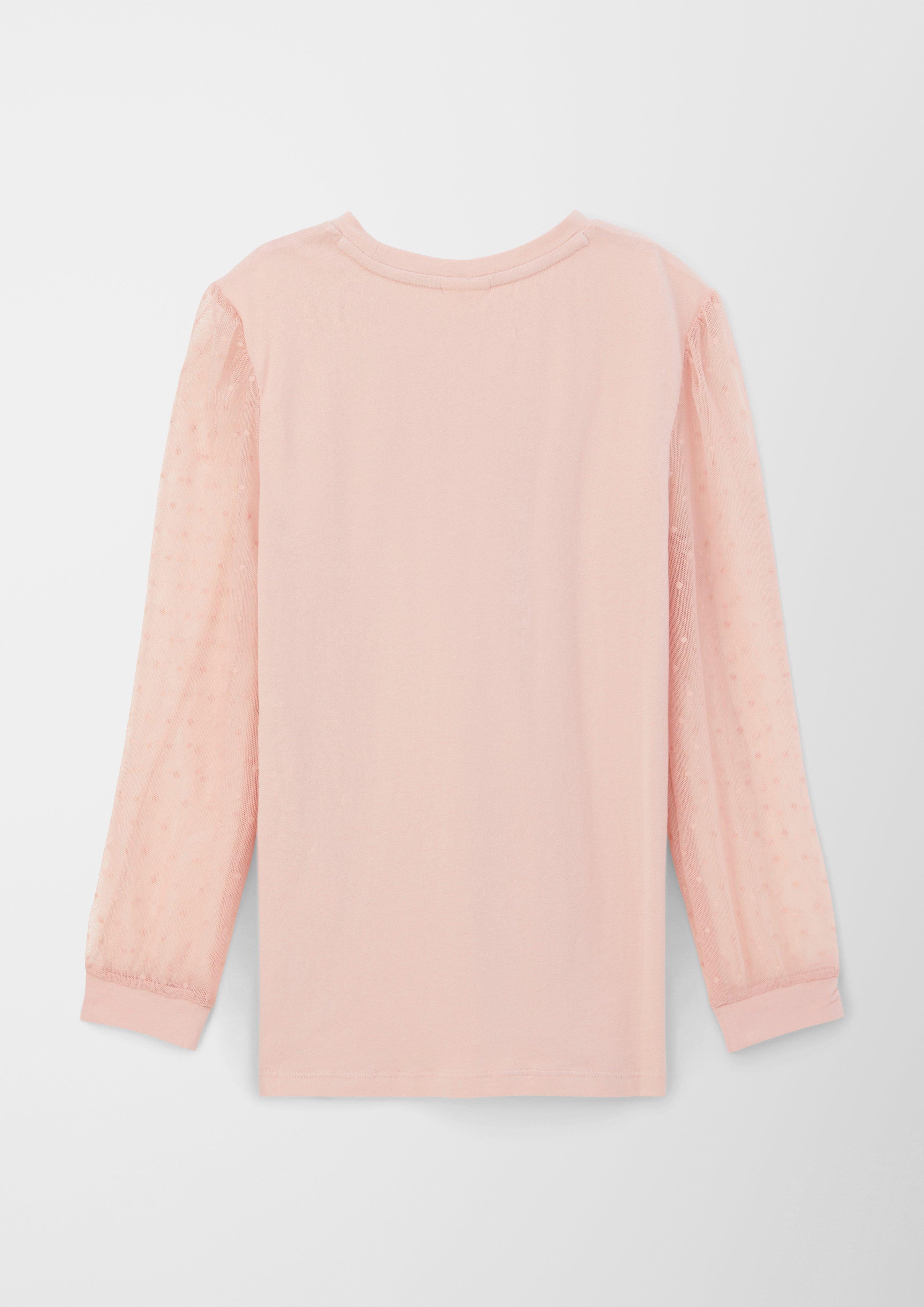 Longsleeve mit Punkten  2122073-4257