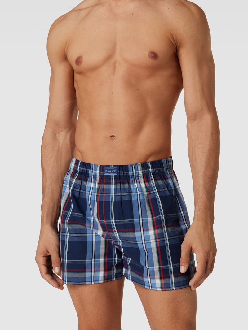 Boxershorts aus Baumwolle im 2er-Pack in blau