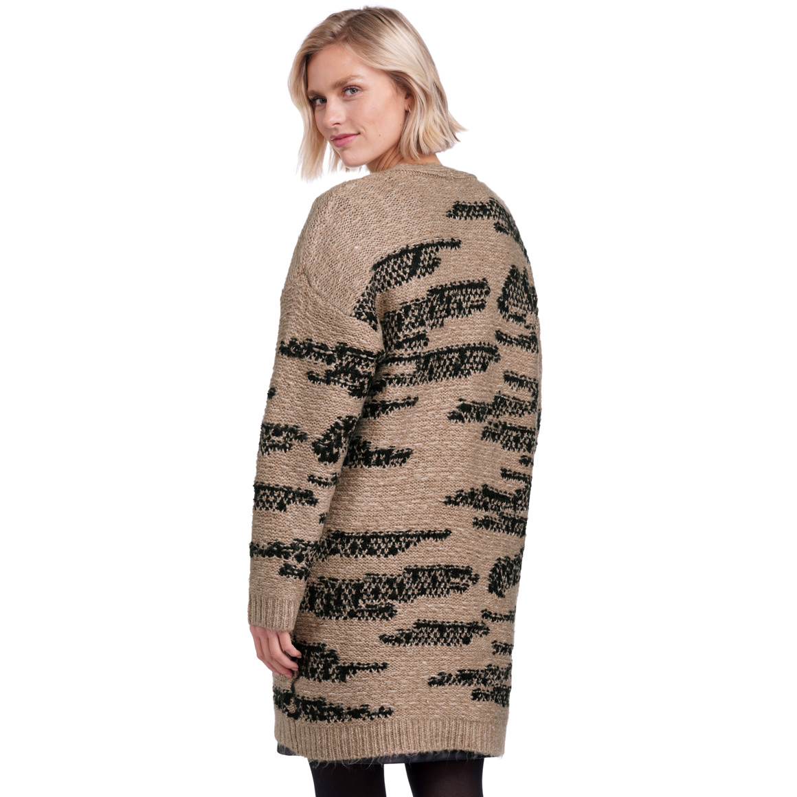 Damen Strickjacke mit Wollanteil