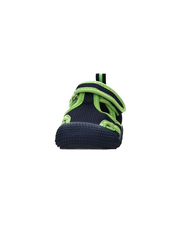 Playshoes Aqua-Sandale in Marine/Grün günstig kaufen