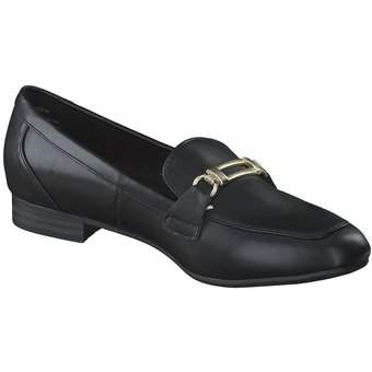 Marco Tozzi Slipper in schwarz