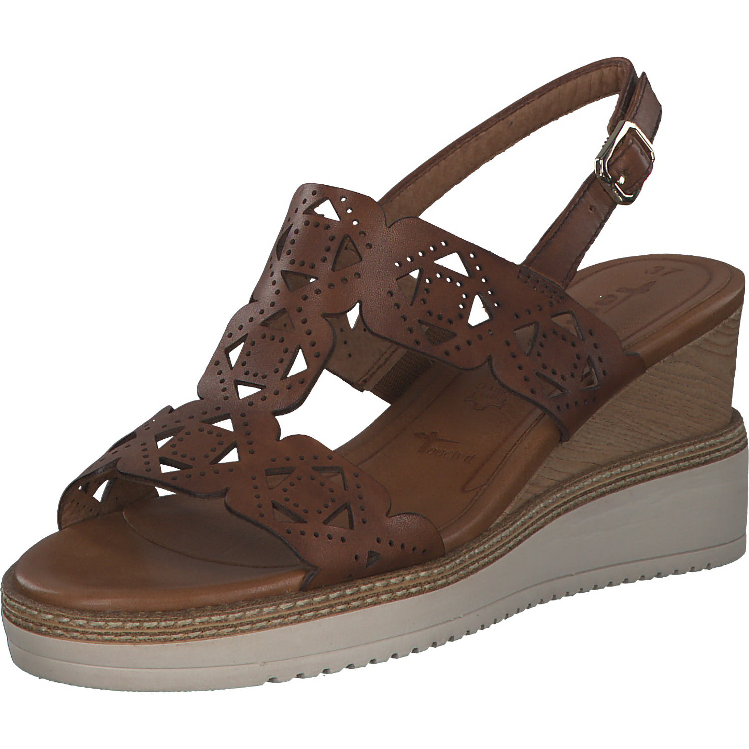 Tamaris 28372, Keilpumps, Damen, Braun