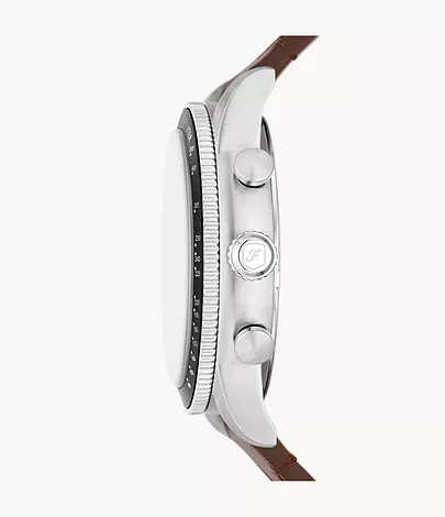 Fossil Uhr Chronograph Sport Tourer Leder braun