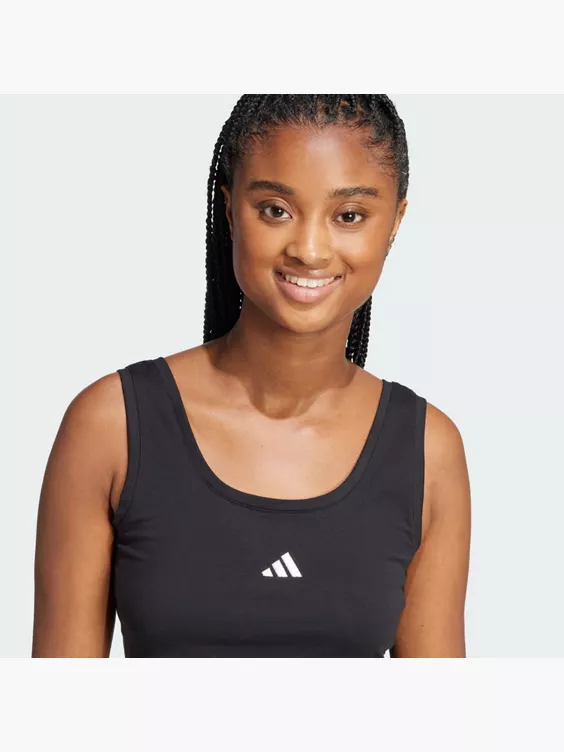 adidas Essentials Small Logo Cotton Lifestyle Tanktop