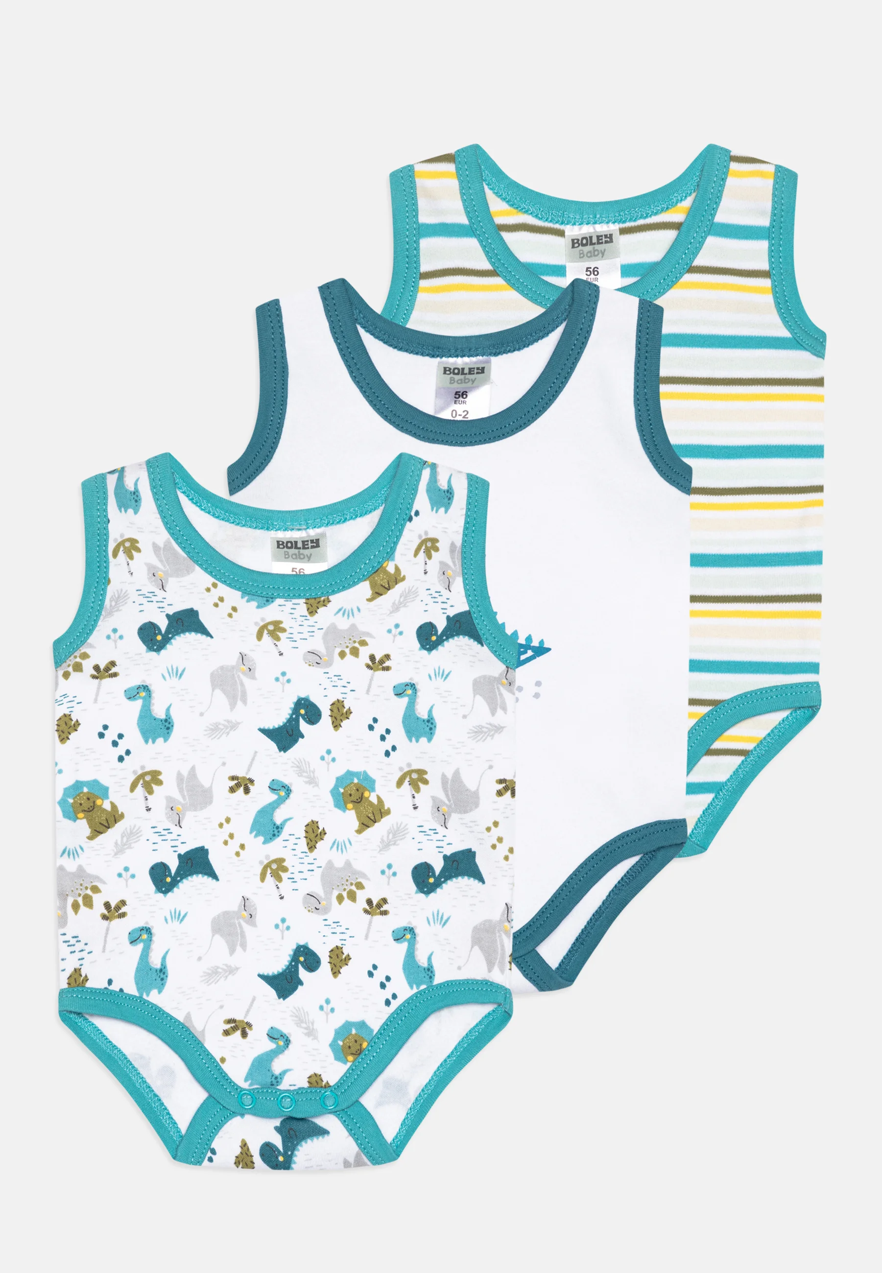 Jacky Baby ACHSELFORM BOYS 3 PACK - Body