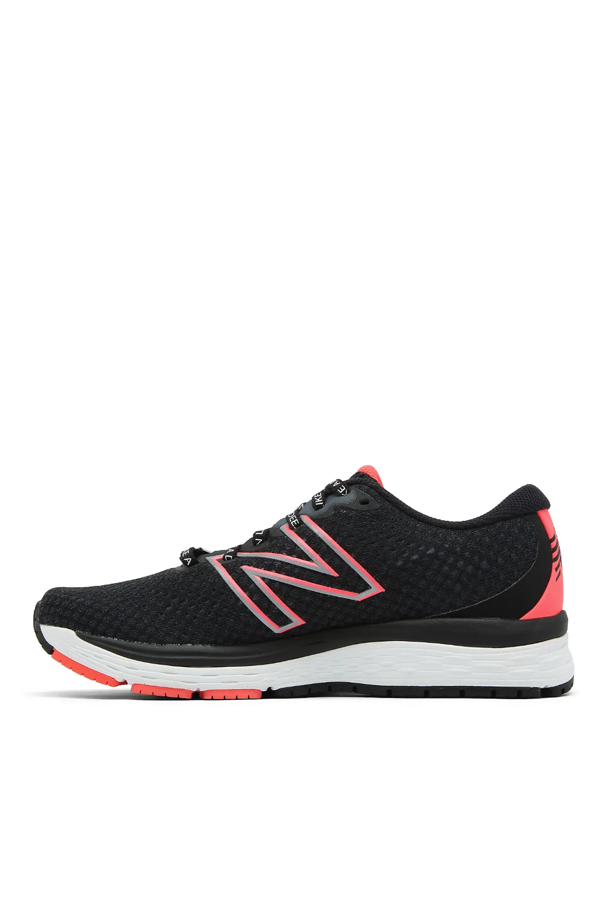 New Balance  Sneaker Damen / Mädchen SCHWARZ/VIVID CORAL B