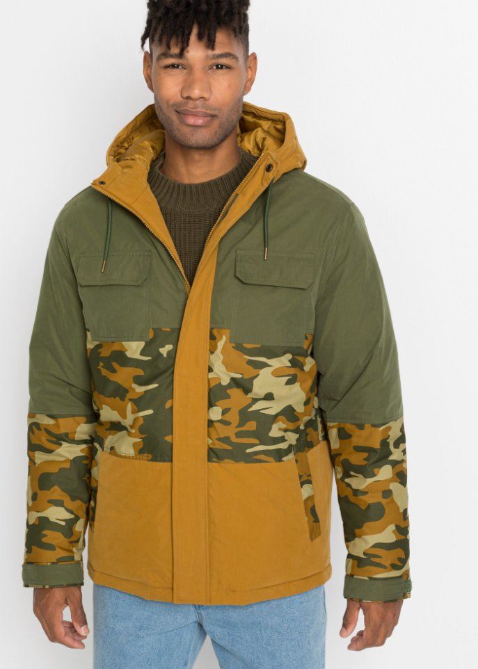 Winterjacke mit Kapuze