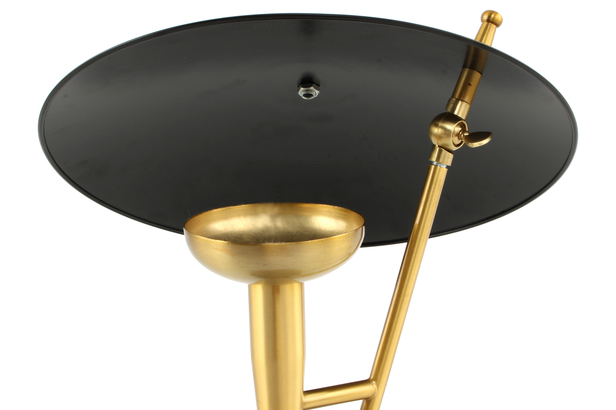 Kayoom Tischlampe Flyer 125 Gold / Schwarz