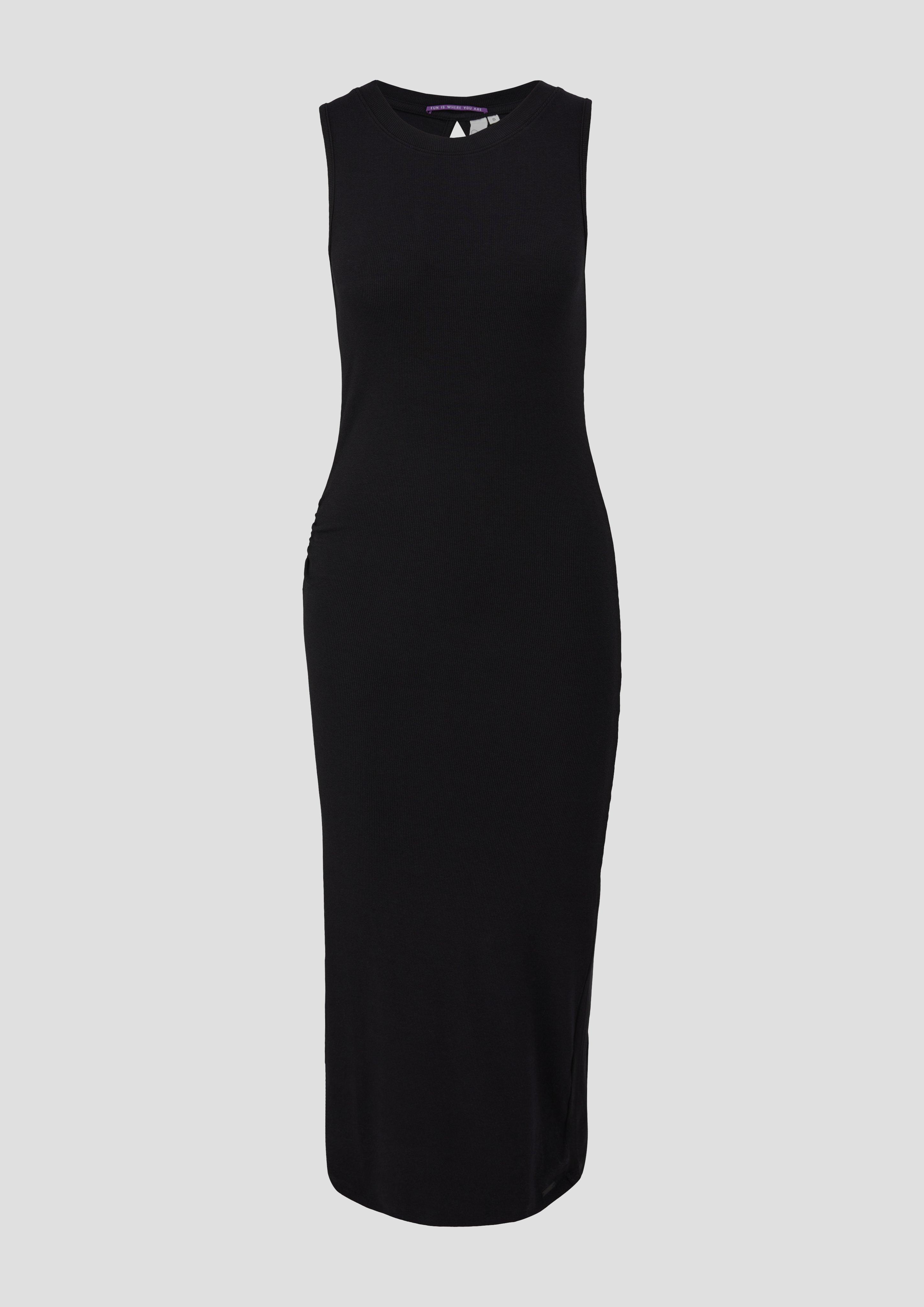 Rippkleid aus Baumwollstretch  2134362-9999