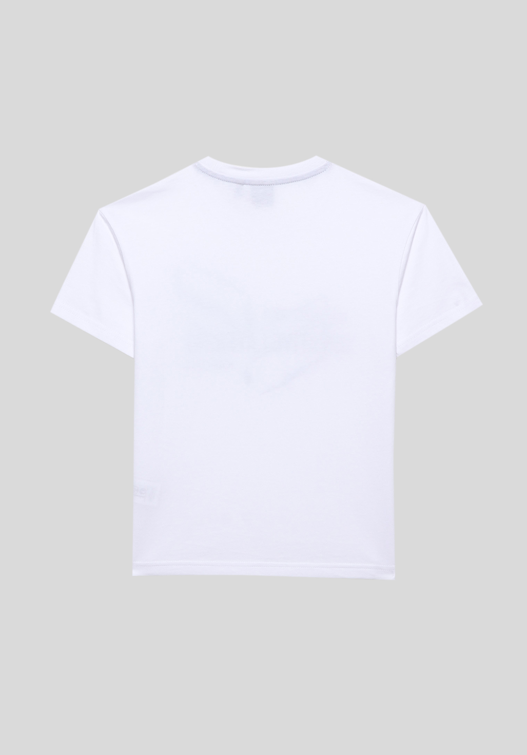 OMERI  T-shirt blanc Garçon en 100% coton