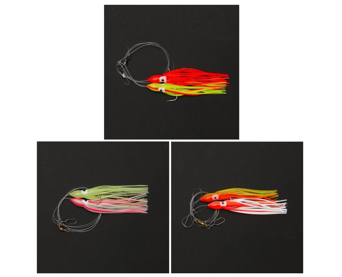 DAM Fishing Butthaken Searig 8, 9, 10 Octopus Dorsch und Seelachsvorfach Meeresvorfach Küste