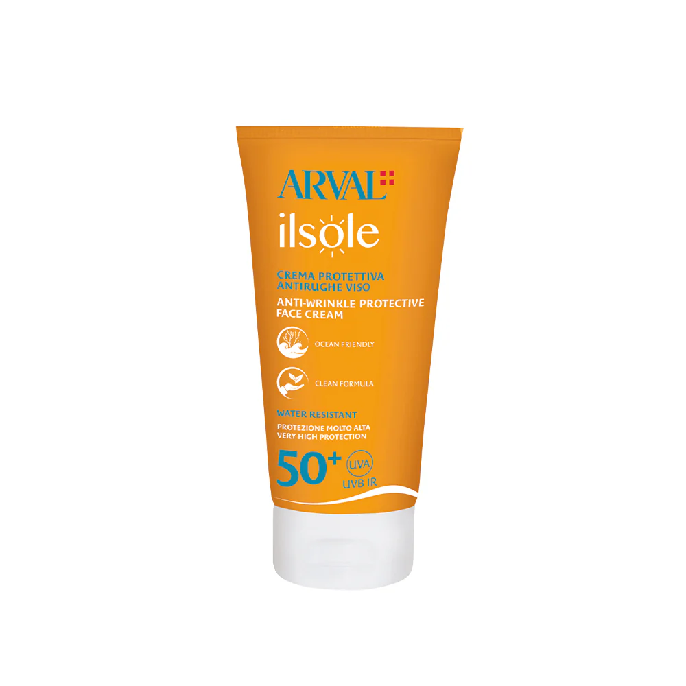Ilsole Protective anti-wrinkle face cream SPF50+ - High protection face sunscreen.