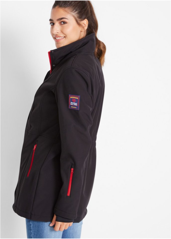 Stretch-Softshell-Longjacke