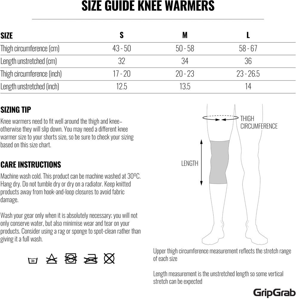 GripGrab Knee Warmers Classic - Kniewärmer kaufen | Bike-Discount
