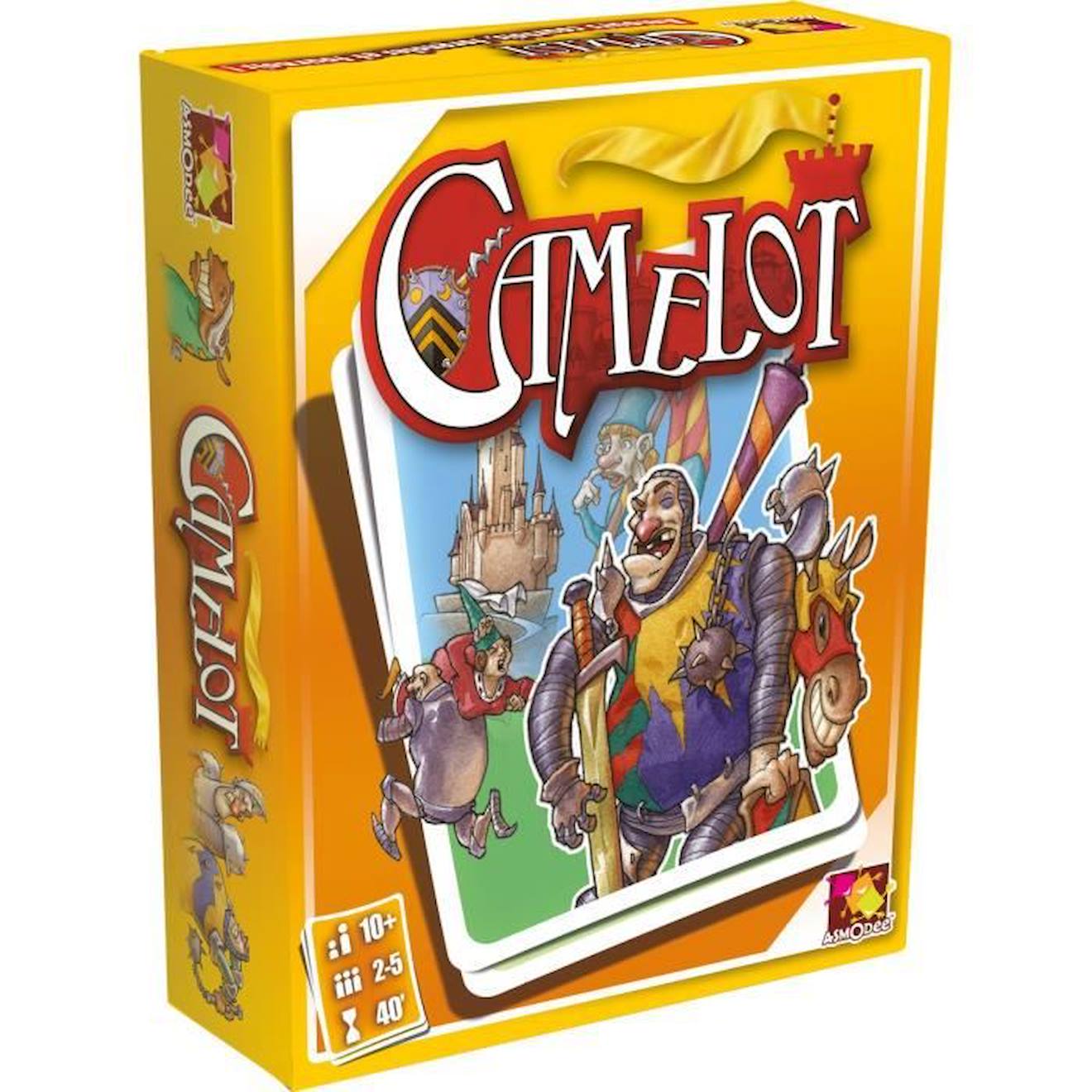 Asmodee | Camelot | Jeu de société | À partir de 10 ans | 2 à 5 joueurs | 40 minutes jaune
