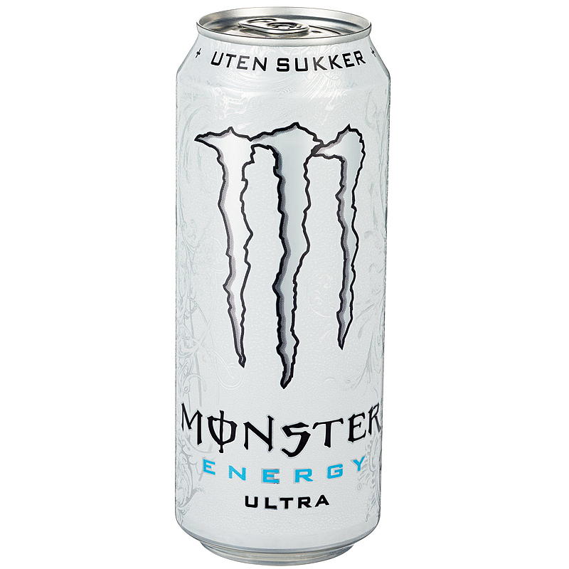 Monster Monster 500 ml energidrikk Ultra White