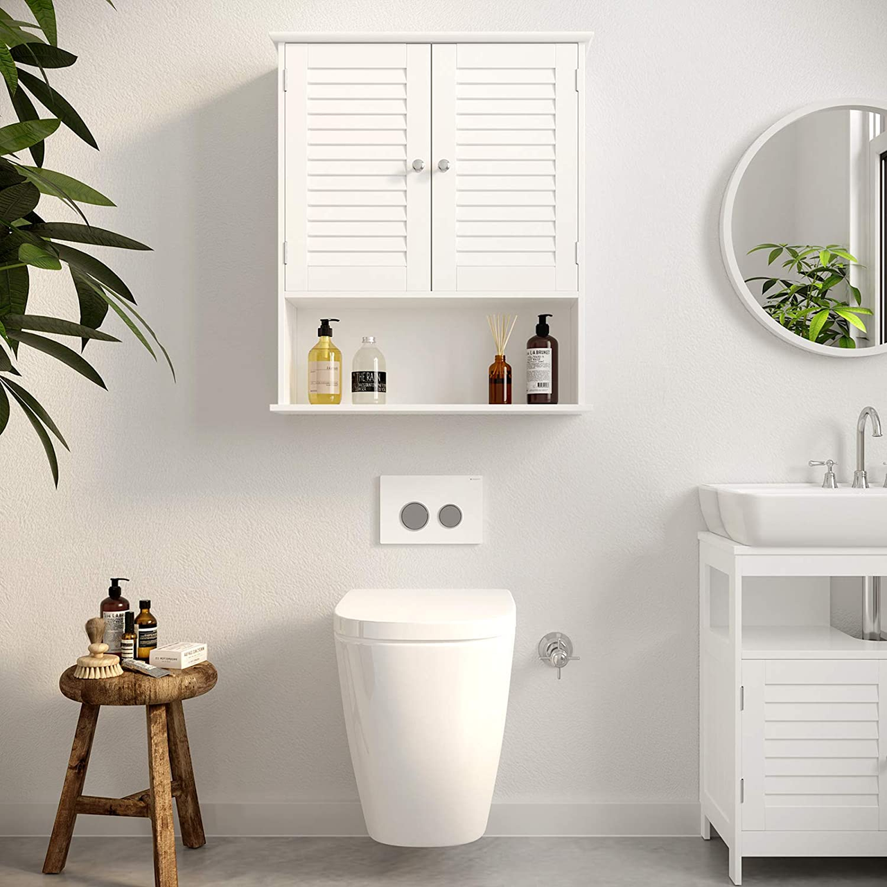 Vasagle Wandschrank, 60 x 20 x 70 cm
