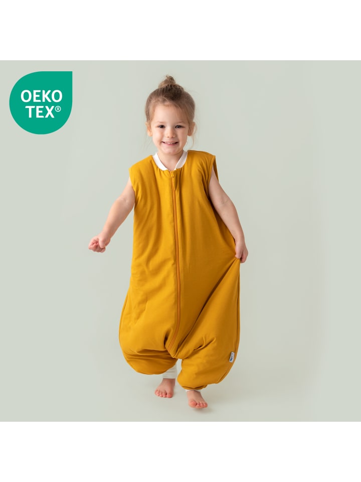 Schlummersack Schlafsack mit Füßen, 1.0 TOG in Orange günstig kaufen