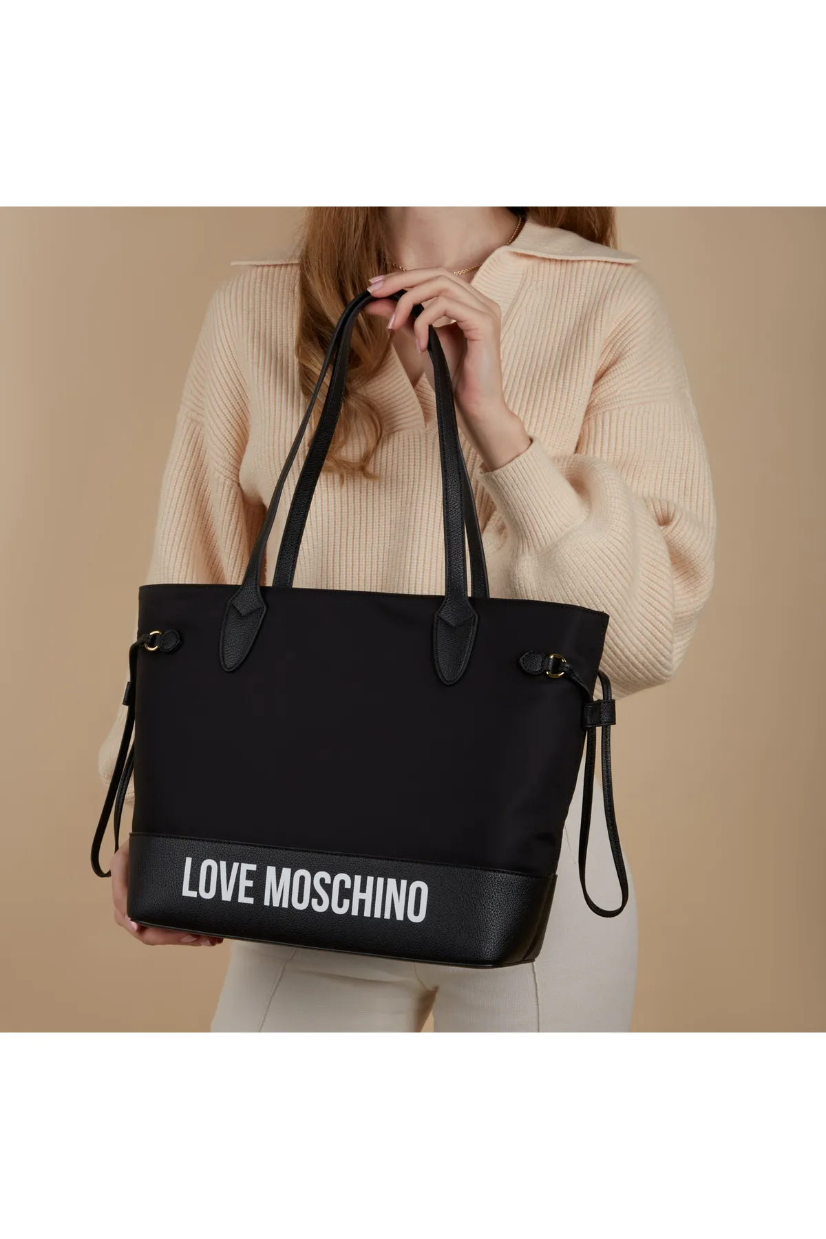 Love Moschino  Schwarzer Shopper JC4250PP0IKE100A