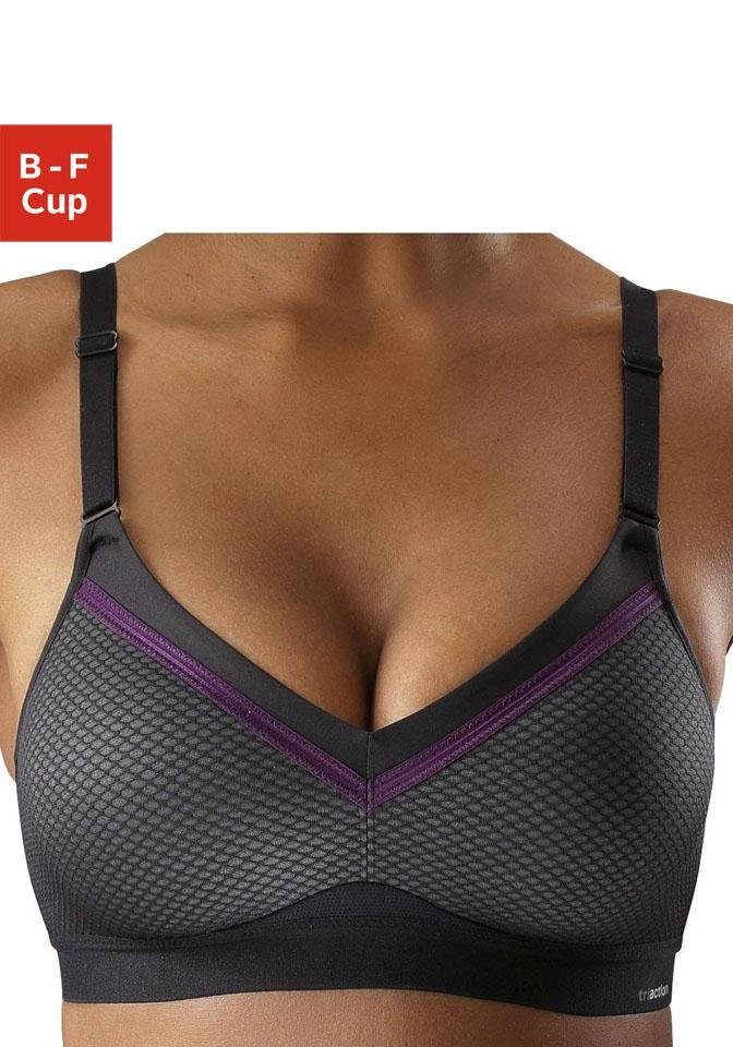 triaction by Triumph Sport-BH Free Motion N Cup B-F, ohne Bügel, für starke Belastung, Basic Dessous