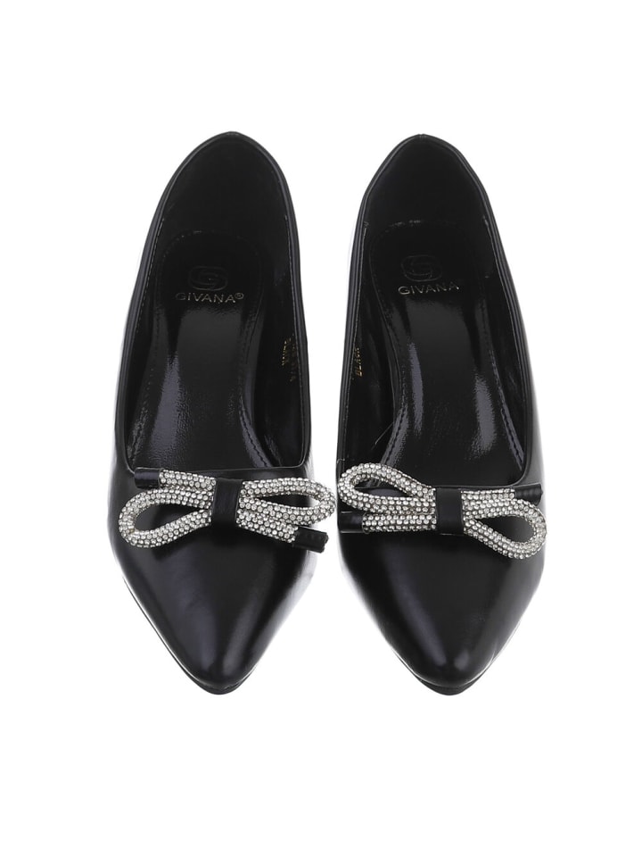 Ital-Design Pump in Schwarz günstig kaufen