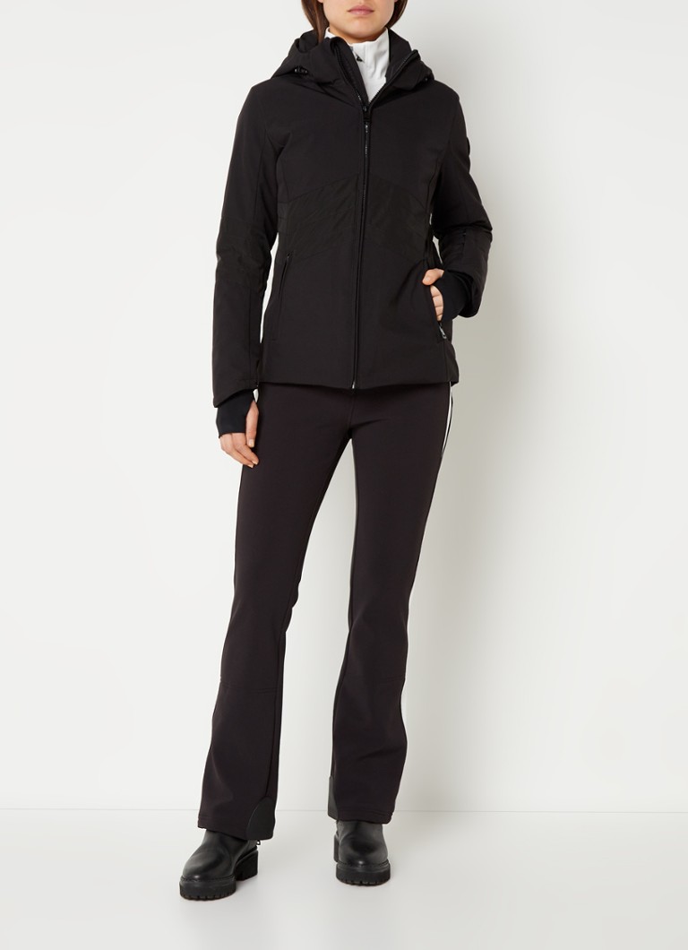 Jachetă de schi softshell Airforce Pocono Mountain cu glugă detașabilă.