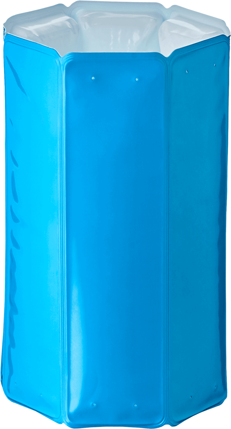 Eigenproduktion Kühlmanschette Blue