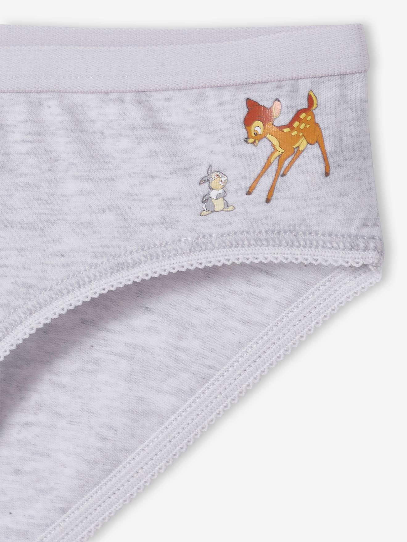 Lot de 5 culottes DS® Bambi lot gris, bordeaux, camel, ros