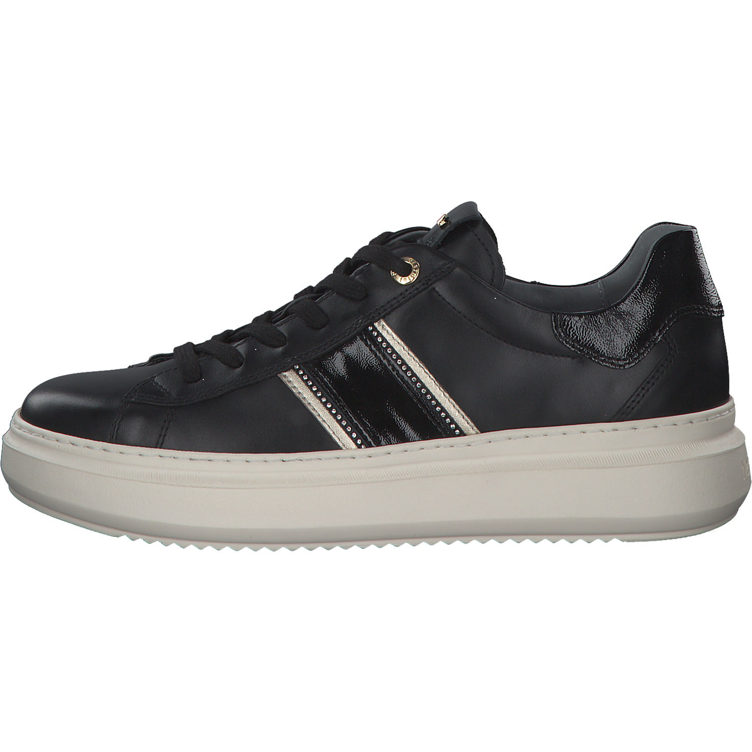 NeroGiardini I308430D, Schnürschuhe, Damen, Schwarz