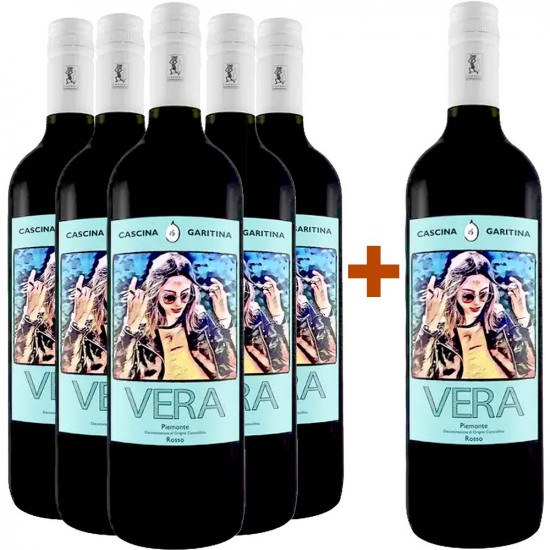 5+1 Paket Vera Piemonte Rosso DOC - Cascina Garitina