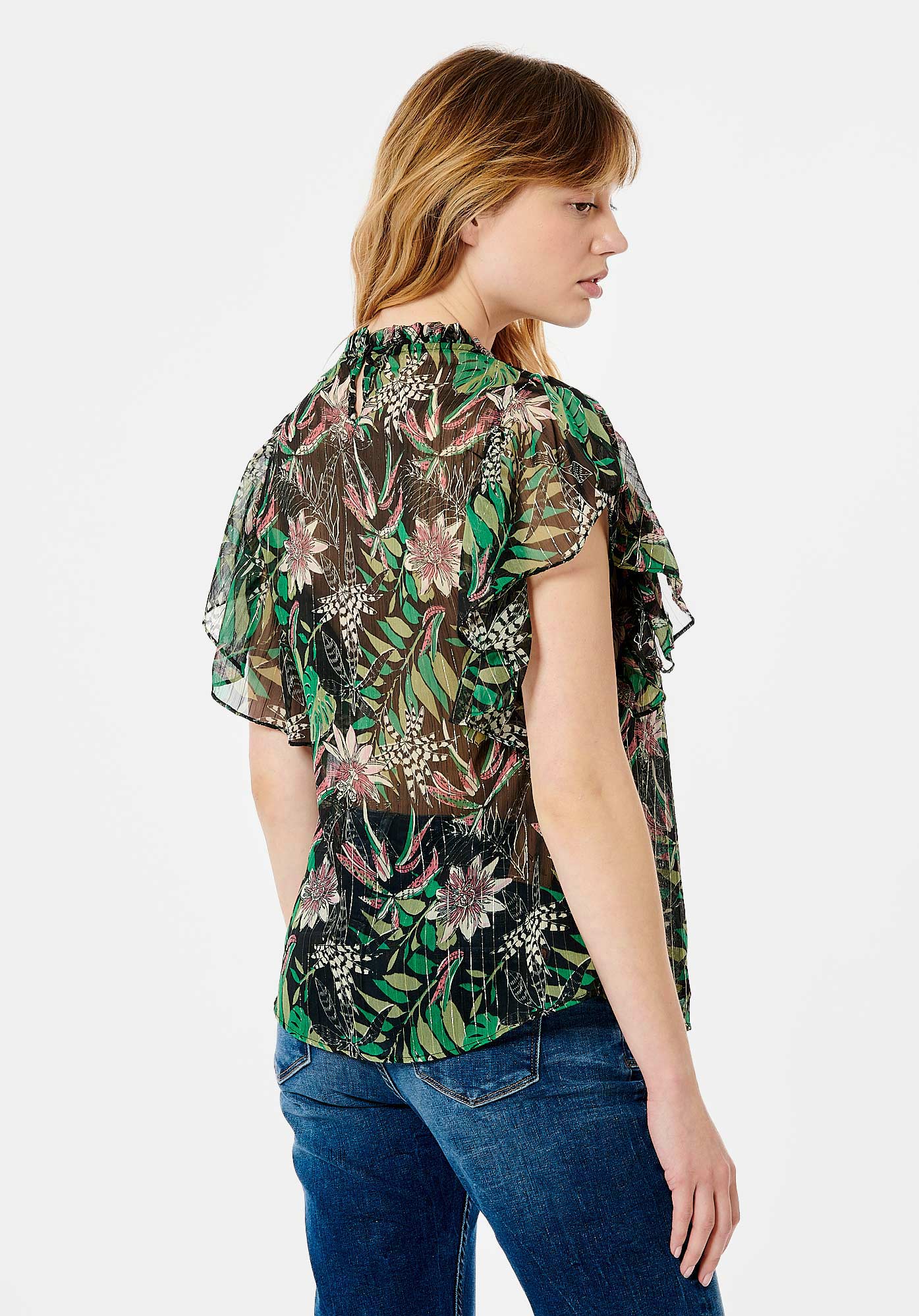 GINA   Blouse fleurie Femme