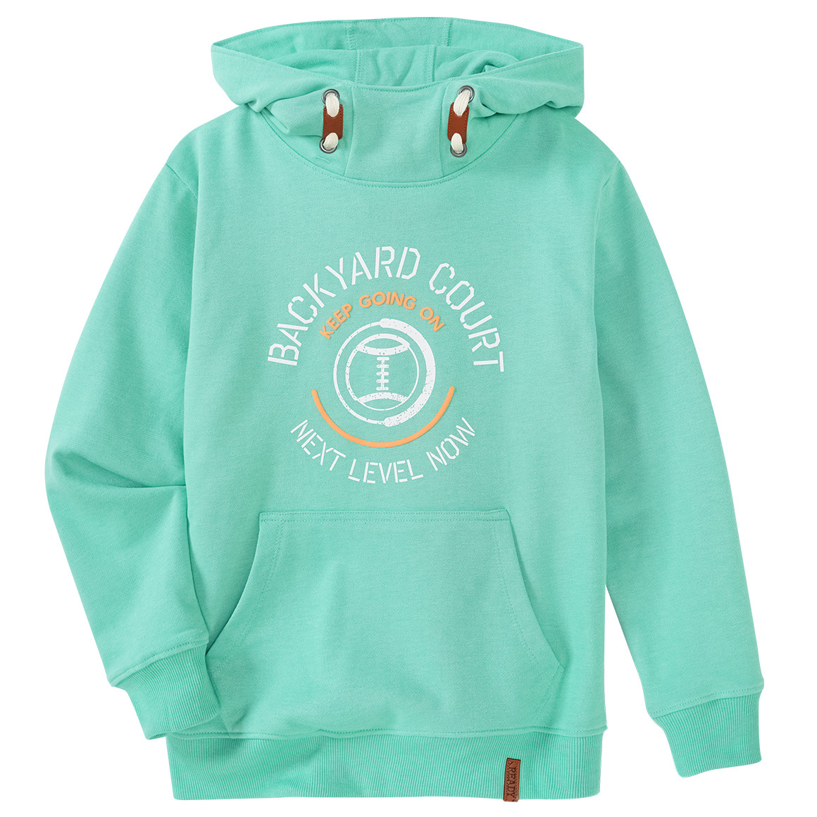 Jungen Hoodie mit gummiertem Print